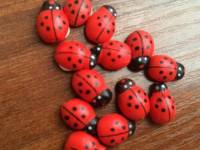 Божья коровка для декора и различных поделок